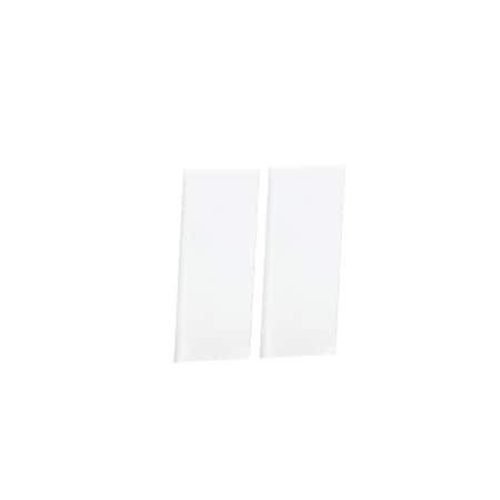 Maxim Lighting HALF BLANK - 4 Square Tile SET OF TWO 53679WT